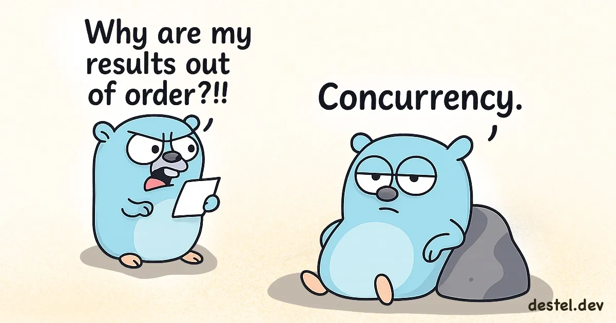 Why are my results out of order? Concurrency.